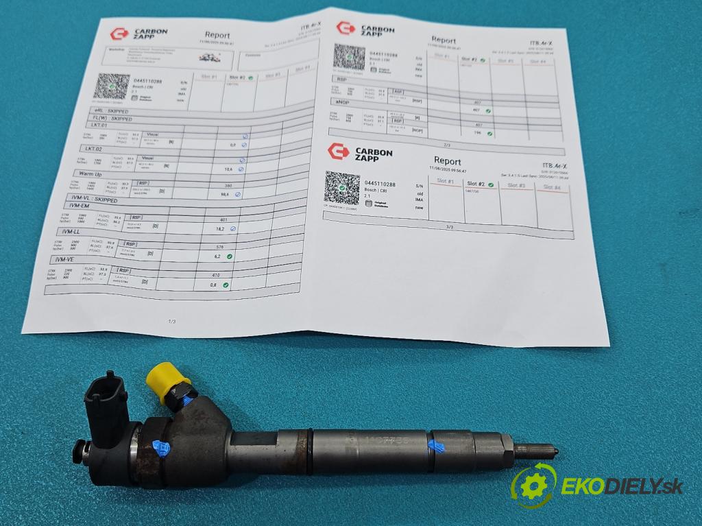 Honda Civic VIII 2006-2011 2.1 i-CTDi N22A2 141 HP manual 104 kW 2131 cm3 5- vstrek 0445110288 (Vstrekovač paliva)