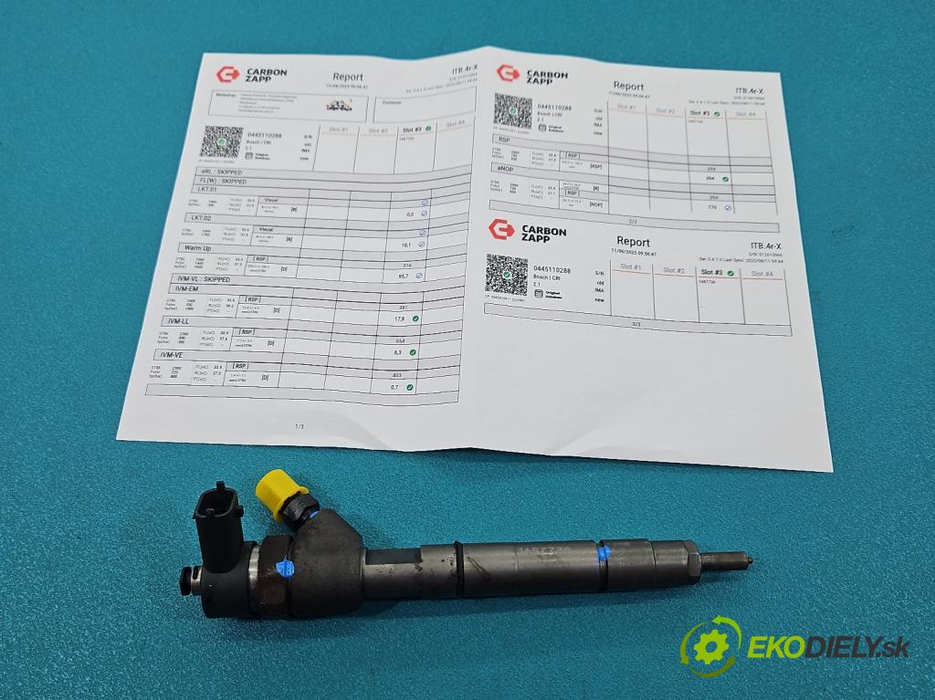 Honda Civic VIII 2006-2011 2.1 i-CTDi N22A2 141 HP manual 104 kW 2131 cm3 5- vstrek 0445110288 (Vstrekovač paliva)