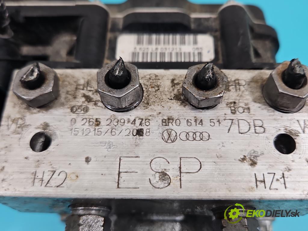 Audi Q5 2008-2016 2.0 tfsi: 220KM automatic 162 kW 1984 cm3 5- čerpadlo abs 0265239476 (Pumpa ABS)