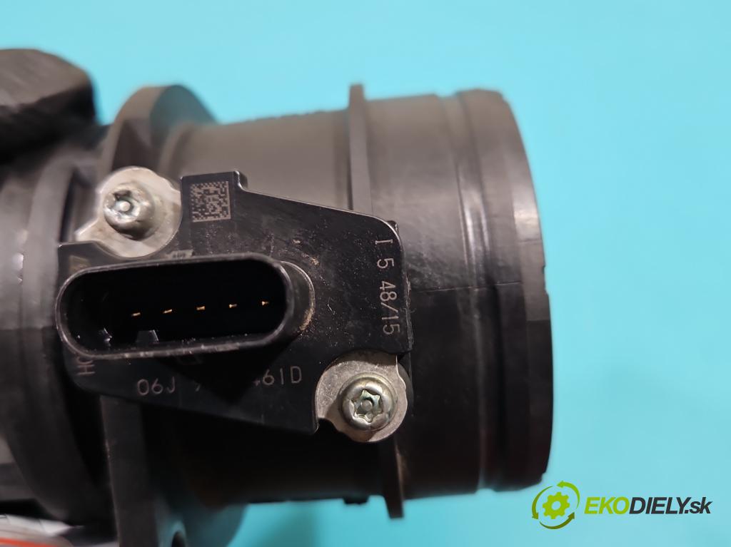 Audi Q5 2008-2016 2.0 tfsi: 220KM automatic 162 kW 1984 cm3 5- průtokoměr: 06J906461D (Váha vzduchu)