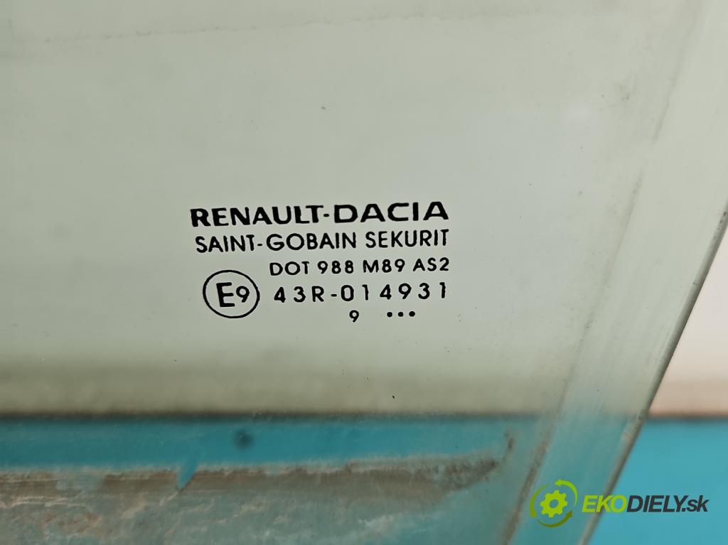 Dacia Dokker 2012- 1.3 TCE: 102 hp manual 75 kW 1332 cm3 5- sklo dveře přední levé