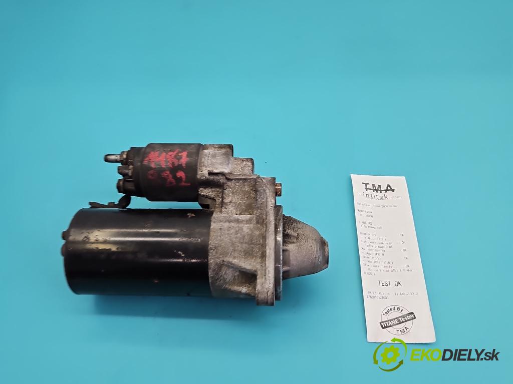 Alfa romeo 159 1.9 jtd 116 HP manual 85 kW 1910 cm3 4- štartér 0001108234 (Štartér)