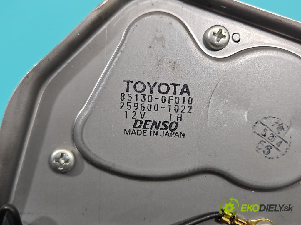 Toyota Corolla Verso II 2004-2009 2.2 D4D 177 hp manual 130 kW 2231 cm3 5- motor stěrače zadní 85130-0F010