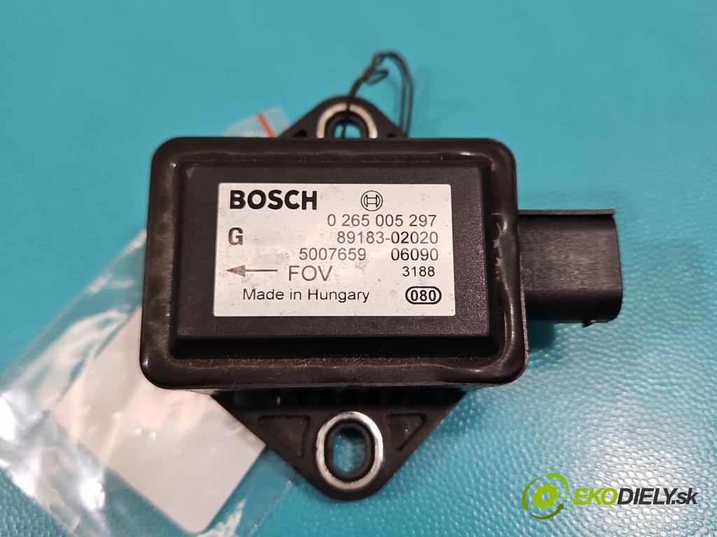 Toyota Corolla Verso II 2004-2009 2.2 D4D 177 hp manual 130 kW 2231 cm3 5- snímač ESP 0265005297