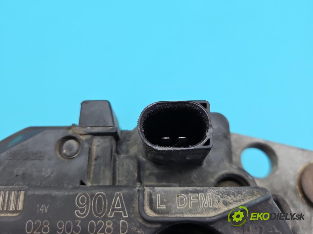 Seat Toledo II 1998-2004 1.6 16v 105 HP manual 77 kW 1598 cm3 4- Alternator 028903028D (Alternátor)