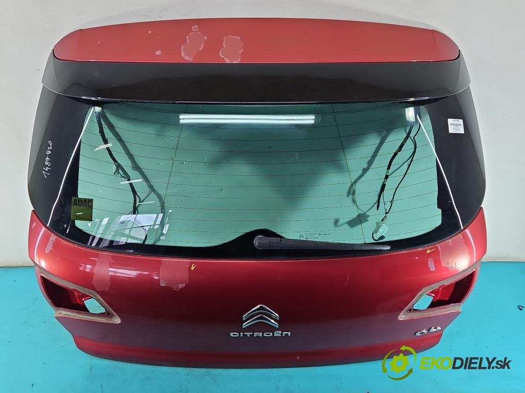 Citroen C4 II 2010-2017 2.0 hdi 150 hp manual 110 kW 1997 cm3 5- zadní kufrové dveře  (Zadní kapota (kufr))