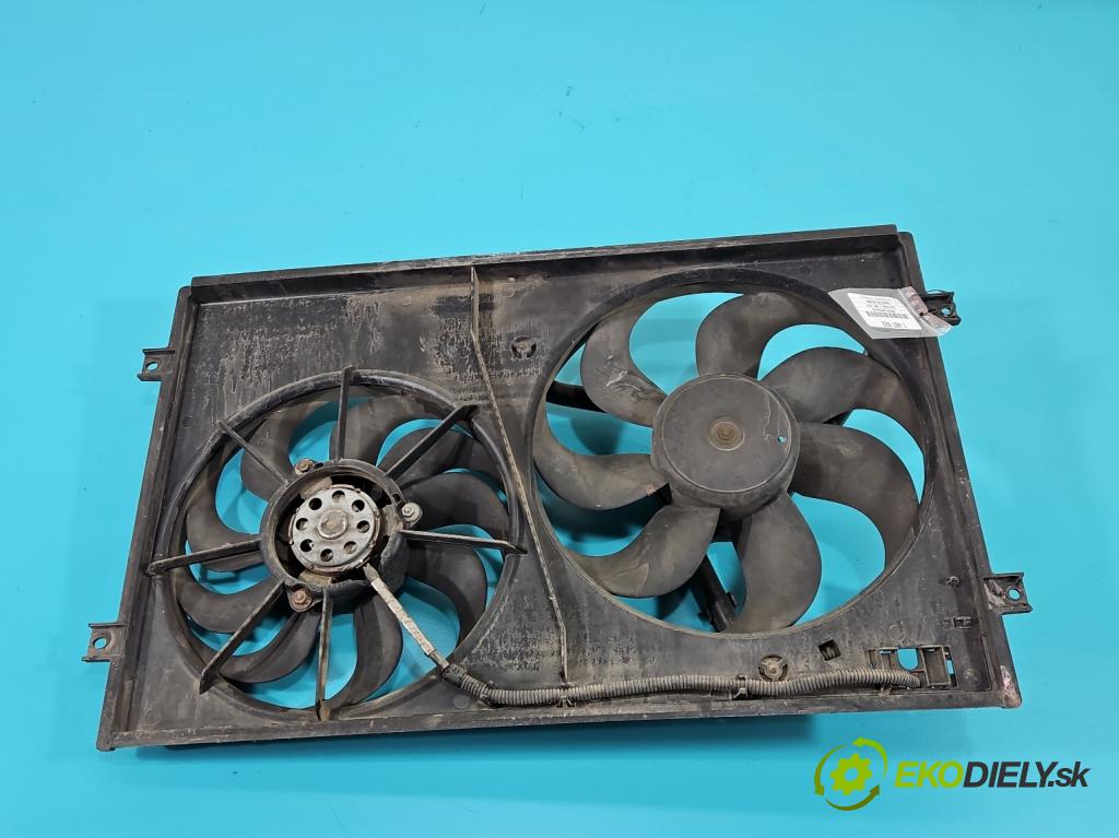 Seat Toledo II 1998-2004 1.6 16v 105 hp manual 77 kW 1598 cm3 4- ventilátor chladič 1J0121207T