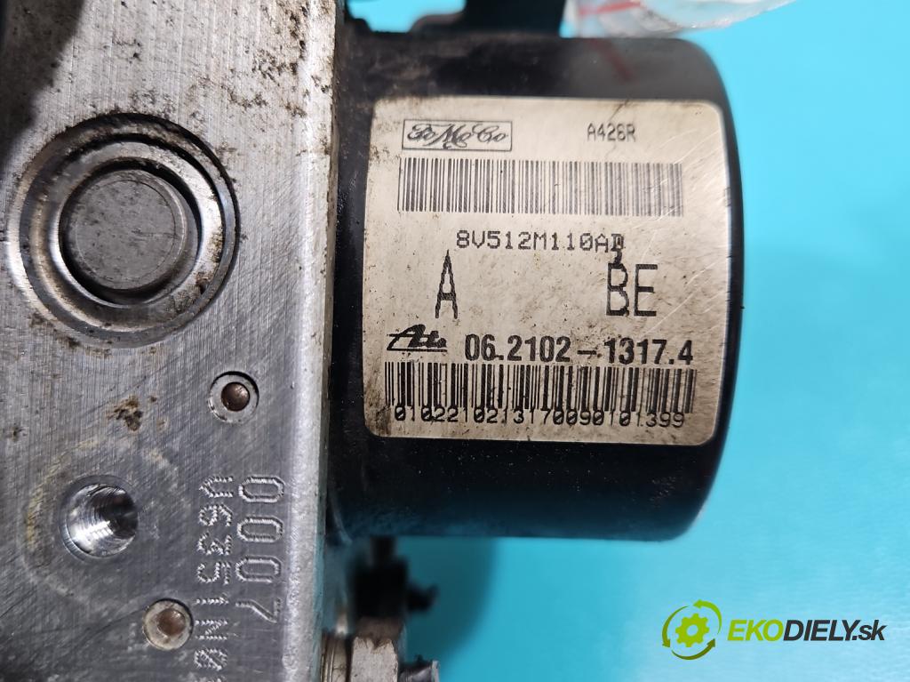 Ford Fiesta Mk7 2008-2017 1.4 TDCI 68 HP manual 50 kW 1399 cm3 5- čerpadlo abs 8V512M110AD (Pumpa ABS)