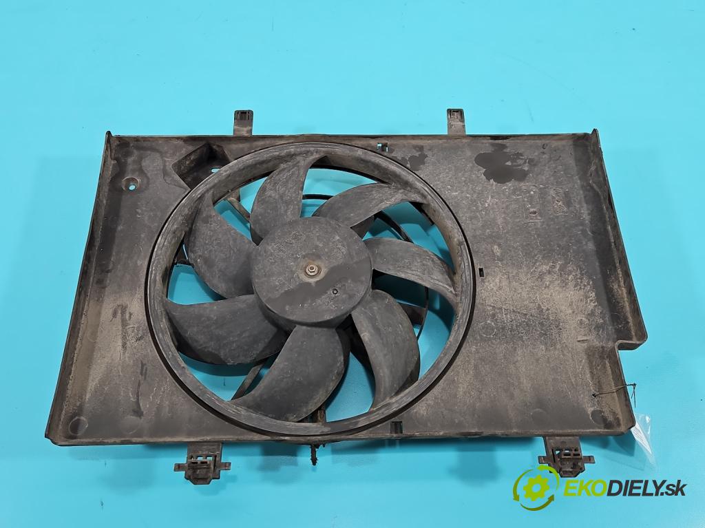 Ford Fiesta Mk7 2008-2017 1.4 TDCI 68 hp manual 50 kW 1399 cm3 5- ventilátor chladič 8V51-8C607-AF