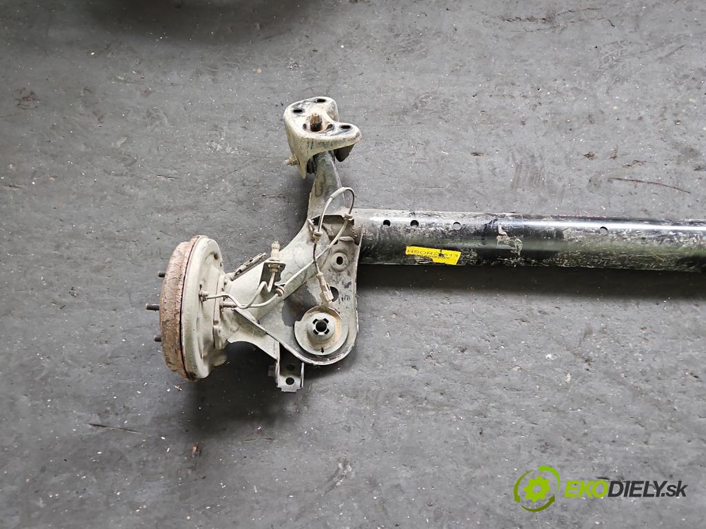 Ford Fiesta Mk7 2008-2017 1.4 TDCI 68 hp manual 50 kW 1399 cm3 5- zadní výztuha  (Zadní výztuha)