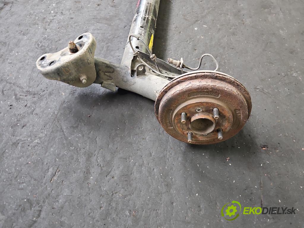 Ford Fiesta Mk7 2008-2017 1.4 TDCI 68 hp manual 50 kW 1399 cm3 5- zadní výztuha  (Zadní výztuha)