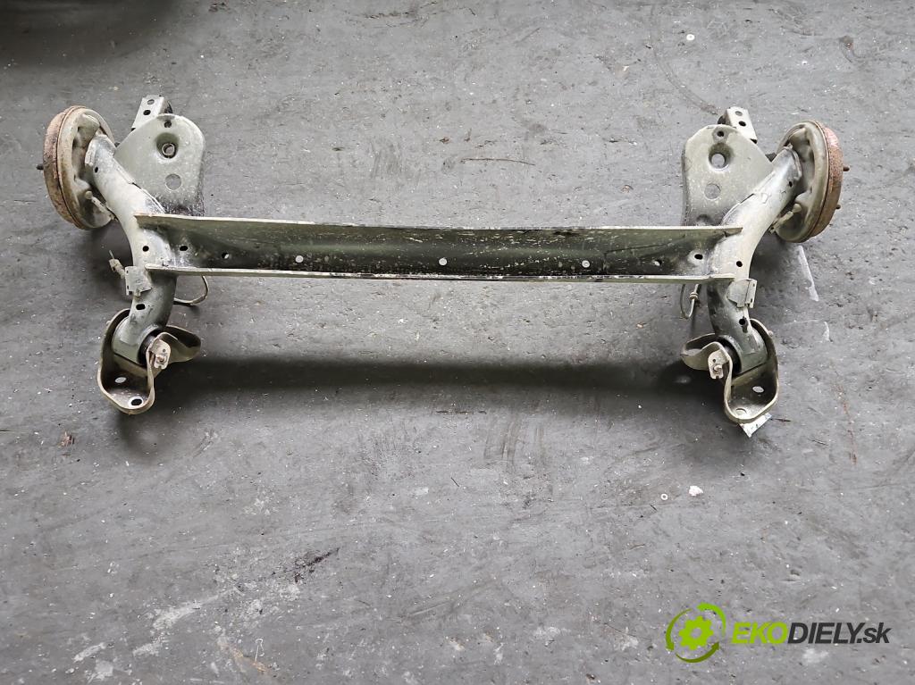 Ford Fiesta Mk7 2008-2017 1.4 TDCI 68 hp manual 50 kW 1399 cm3 5- zadní výztuha  (Zadní výztuha)