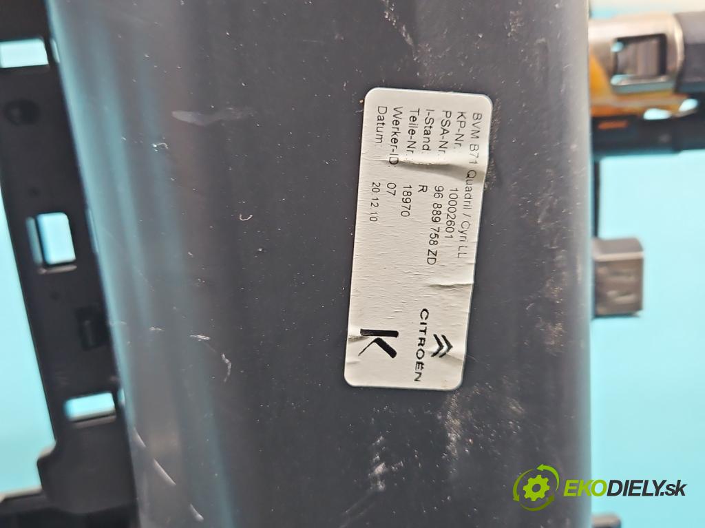 Citroen C4 II 2010-2017 2.0 hdi 150 HP manual 110 kW 1997 cm3 5- lišta ozdobná vnitŕní: 96889758ZD