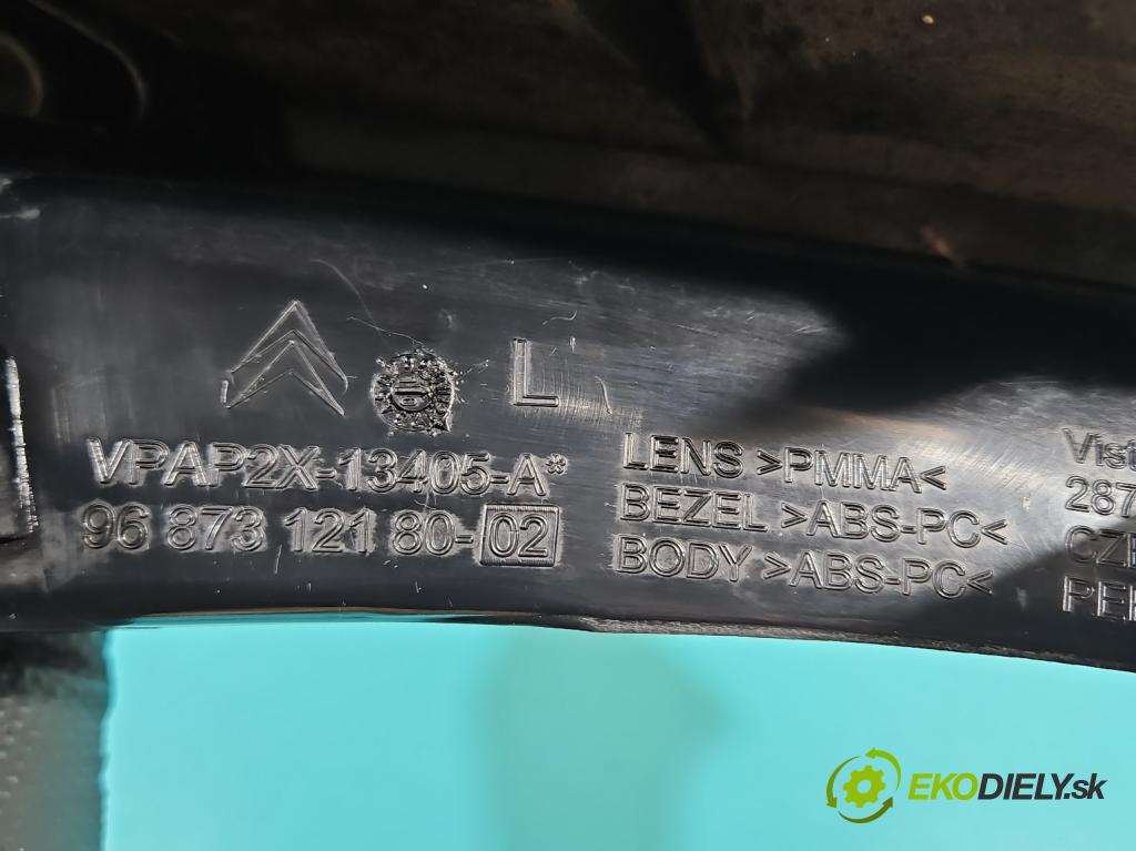 Citroen C4 II 2010-2017 2.0 hdi 150 hp manual 110 kW 1997 cm3 5- světlo zadní levé 9687312180 (Klika dveří ostatní)