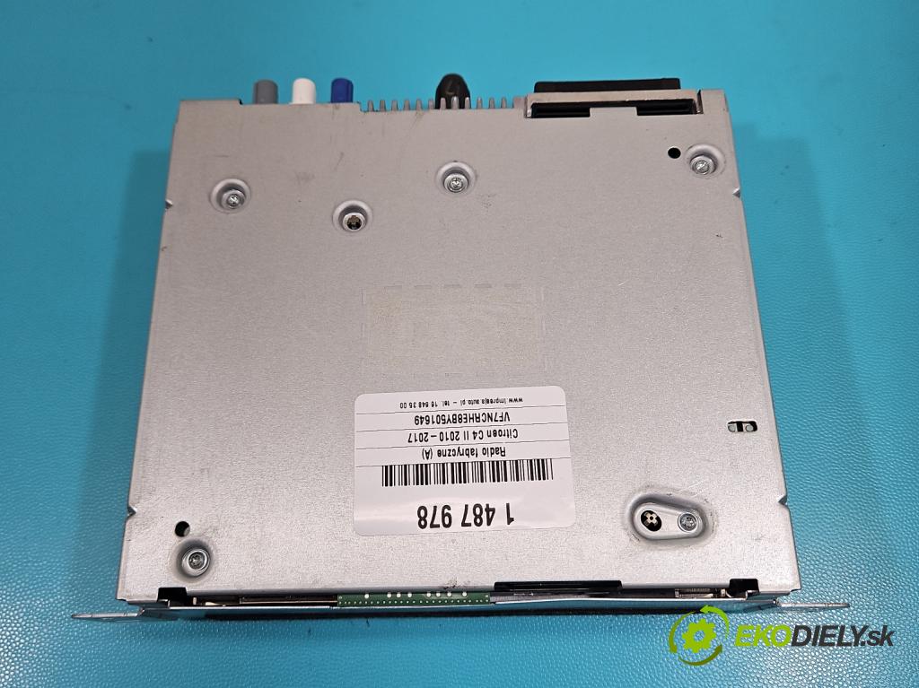 Citroen C4 II 2010-2017 2.0 hdi 150 HP manual 110 kW 1997 cm3 5- Radio originál 9676464080