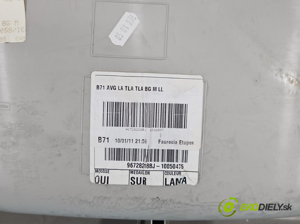 Citroen C4 II 2010-2017 2.0 hdi 150 hp manual 110 kW 1997 cm3 5- Tapacír: dveře přední levé