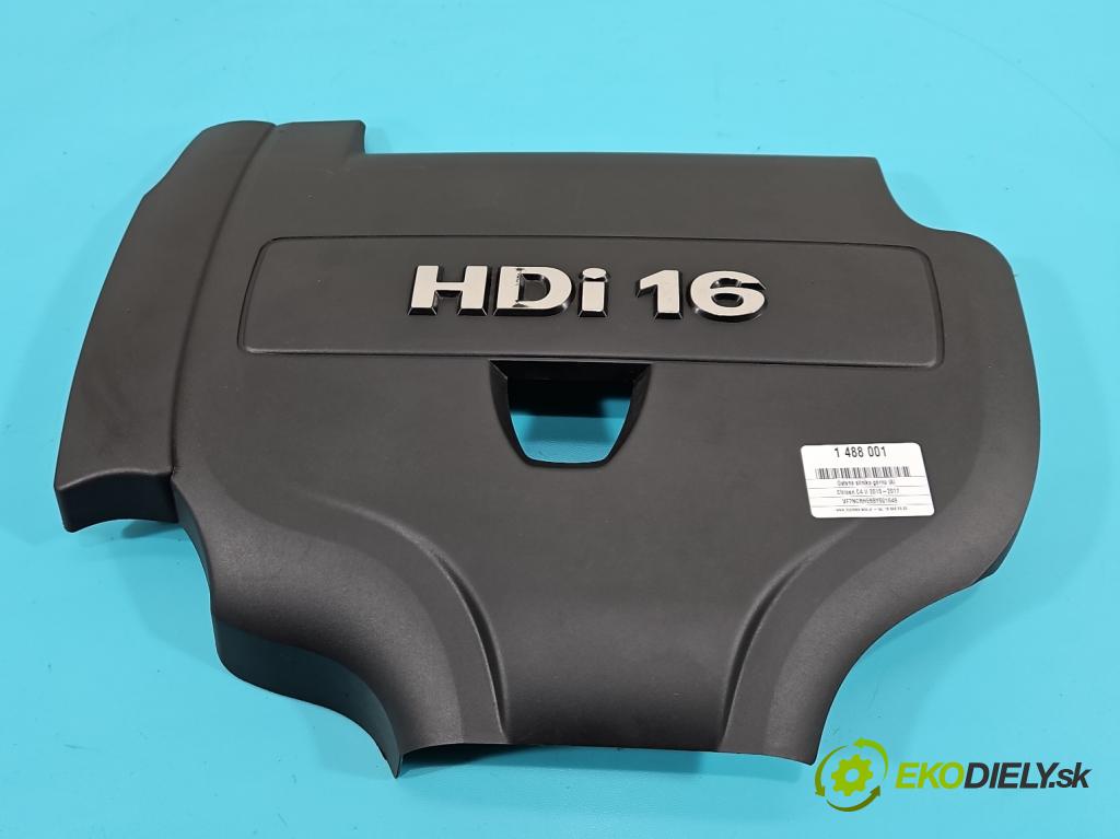 Citroen C4 II 2010-2017 2.0 hdi 150 hp manual 110 kW 1997 cm3 5- kryt motoru horní 9673129380