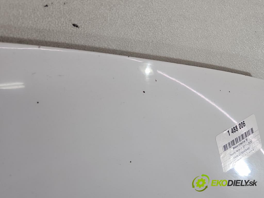 Toyota Yaris III 2011-2020 1.3 vvt-i 99 HP manual 73 kW 1329 cm3 5- kapota predná