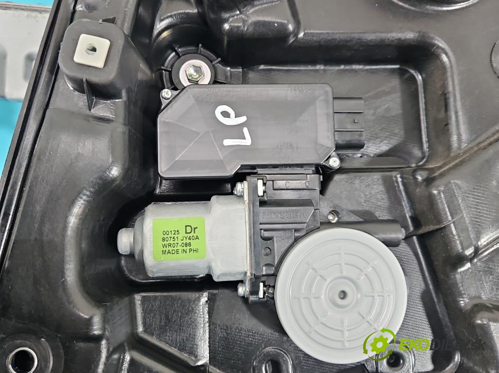 Renault Koleos I 2008-2016 2.5 16V 167 hp manual 123 kW 2488 cm3 5- mechanismus stahování přední levý 80751JY40A