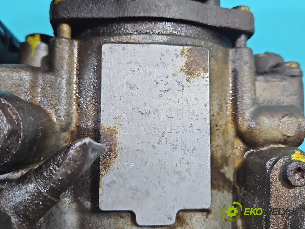 Opel Zafira A 1999-2005 2.0 dti 101 HP manual 74 kW 1995 cm3 5- čerpadlo vstrekovacia 0470504015 (Vstrekovacie čerpadlo)