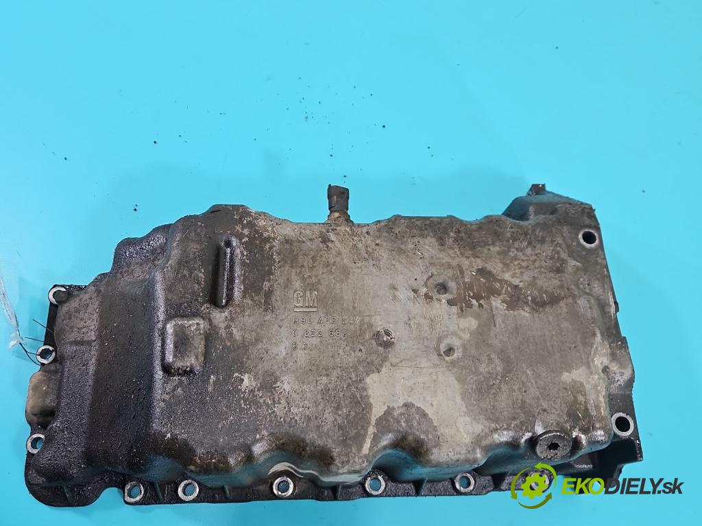 Opel Zafira A 1999-2005 2.0 dti 101 HP manual 74 kW 1995 cm3 5- vaňa olejová R90400247 (Olejová vaňa)