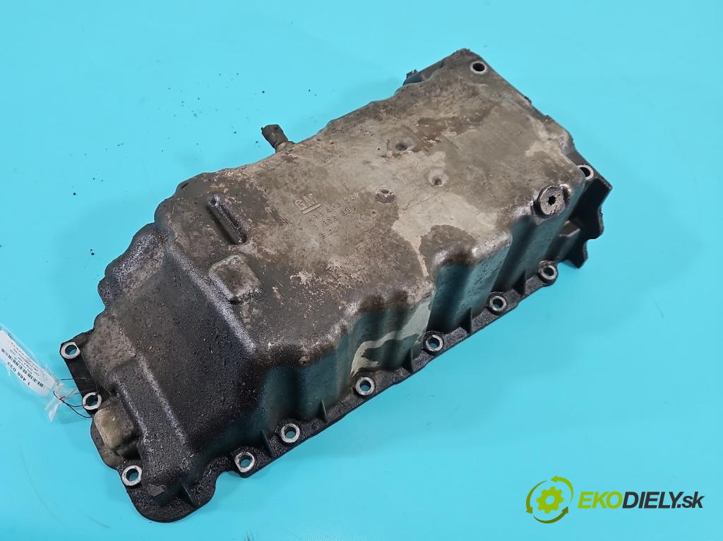 Opel Zafira A 1999-2005 2.0 dti 101 HP manual 74 kW 1995 cm3 5- vaňa olejová R90400247 (Olejová vaňa)