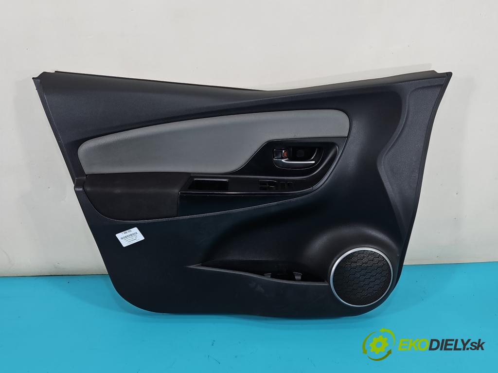 Toyota Yaris III 2011-2020 1.3 vvt-i 99 hp manual 73 kW 1329 cm3 5- Tapacír: dveře přední levé 67620-0DK00-C5