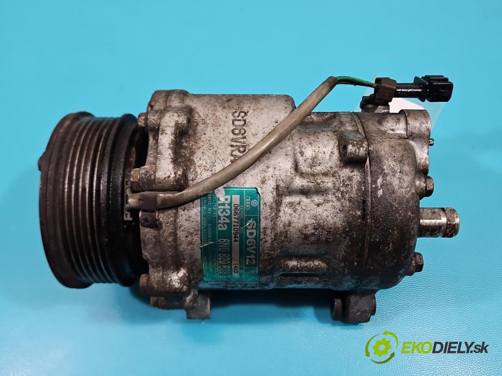 Vw Lupo 1.0b 50KM manual 37 kW 997 cm3 3- Kompresor: klimatizácie 6N0820803B (Kompresor klimatizácie)