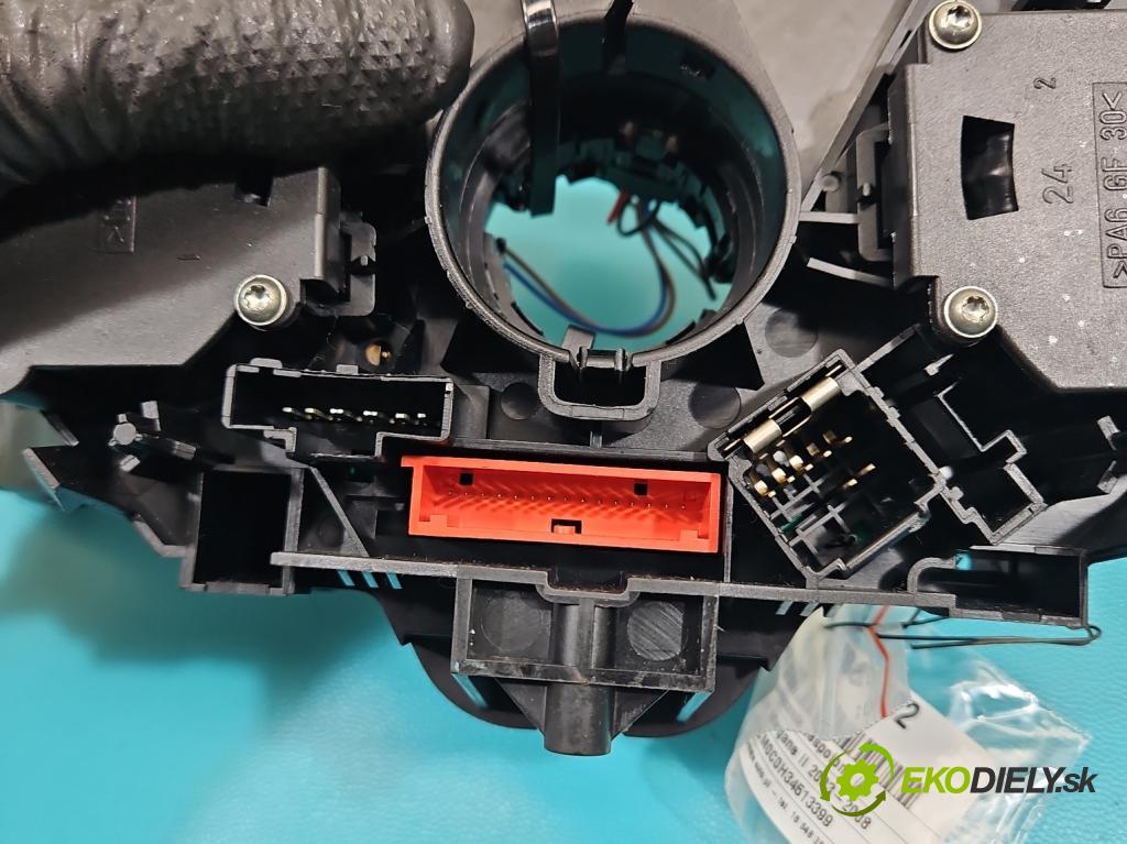 Renault Megane II 2003-2008 1.6 16v 113 HP manual 83 kW 1598 cm3 3- prepínač komplex:  (Prepínacie páčky pod volantom)