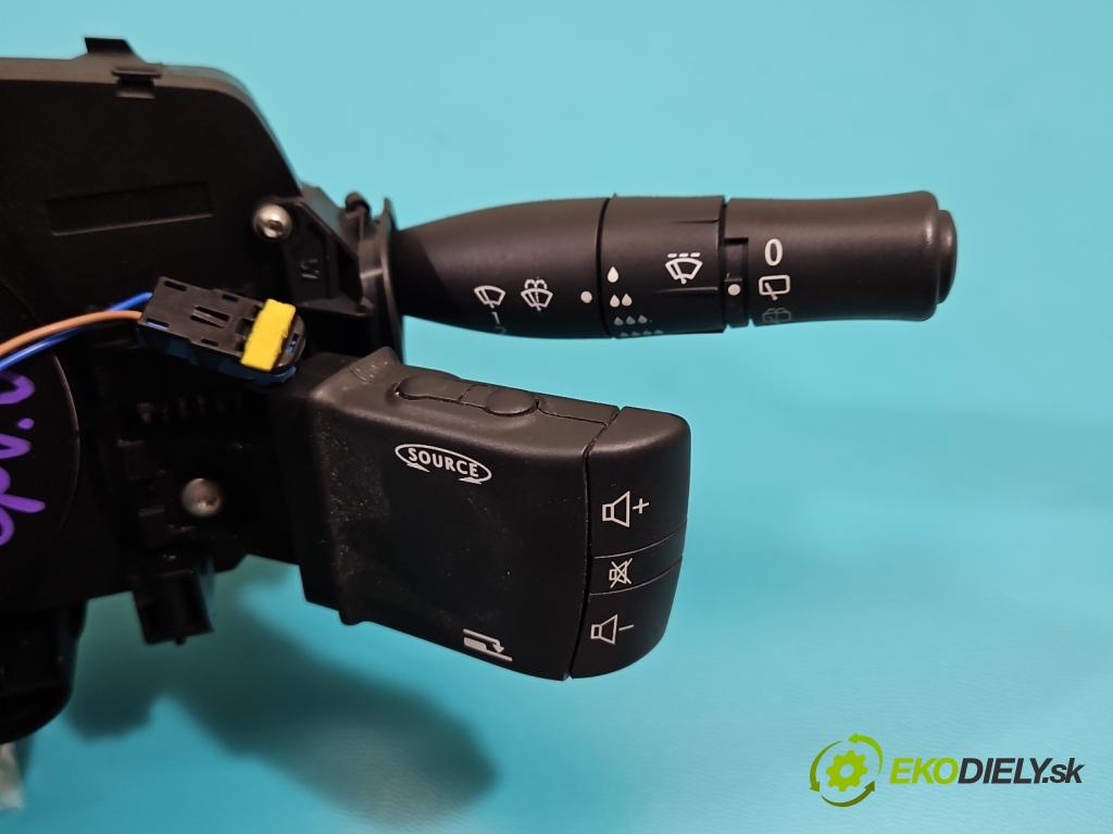 Renault Megane II 2003-2008 1.6 16v 113 HP manual 83 kW 1598 cm3 3- prepínač komplex:  (Prepínacie páčky pod volantom)