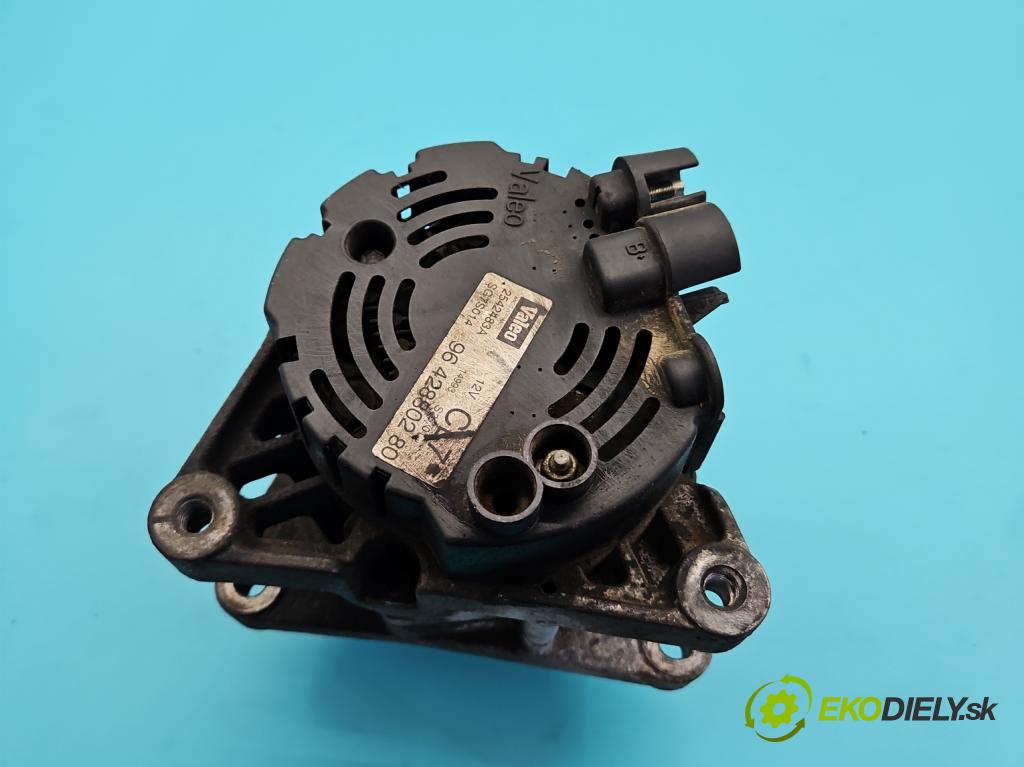 Citroen Berlingo I 1996-2008 1.9d 69KM manual 51 kW 1868 cm3 5- Alternator 9642880280 (Alternátor)