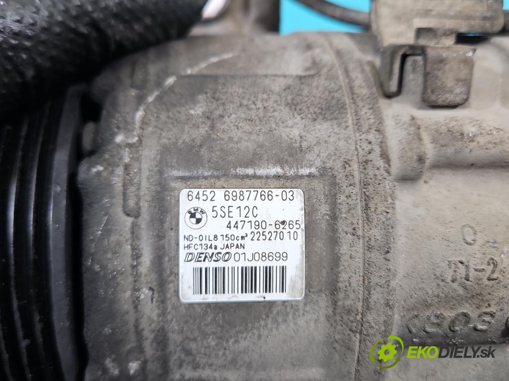 Bmw 3 E90 2005-2013 2.0d 163 HP manual 120 kW 1995 cm3 5- Kompresor: klimatizácie 6987766 (Kompresor klimatizácie)