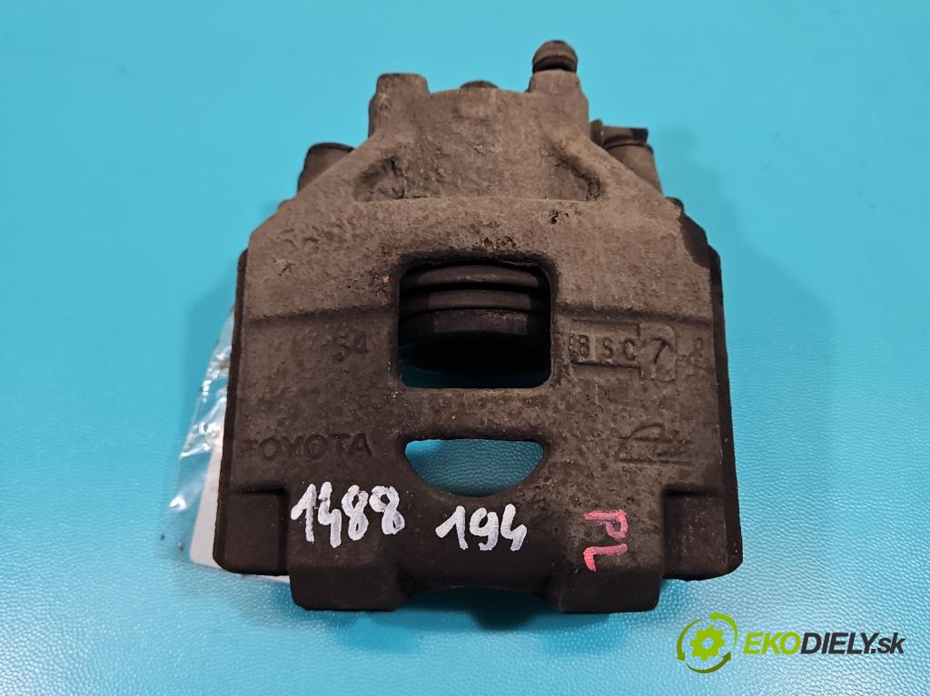 Toyota Yaris III 2011-2020 1.3 vvt-i 99 HP manual 73 kW 1329 cm3 5- brzdič predné ľavý (Kľučka dverí ostatné)