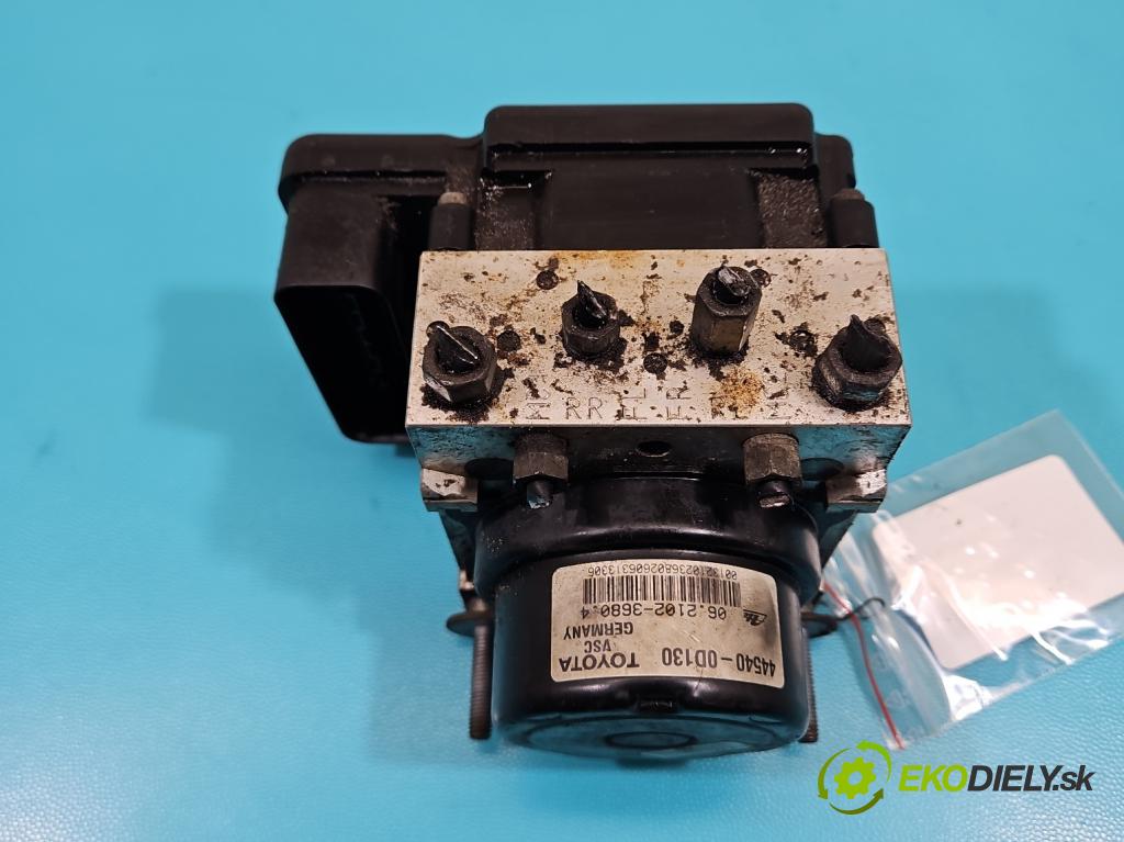 Toyota Yaris III 2011-2020 1.3 vvt-i 99 hp manual 73 kW 1329 cm3 5- čerpadlo abs 44540-0D130 (Pumpa ABS)