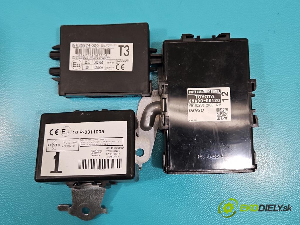 Toyota Yaris III 2011-2020 1.3 vvt-i 99 HP manual 73 kW 1329 cm3 5- riadiaca jednotka motora 89661-0DK91