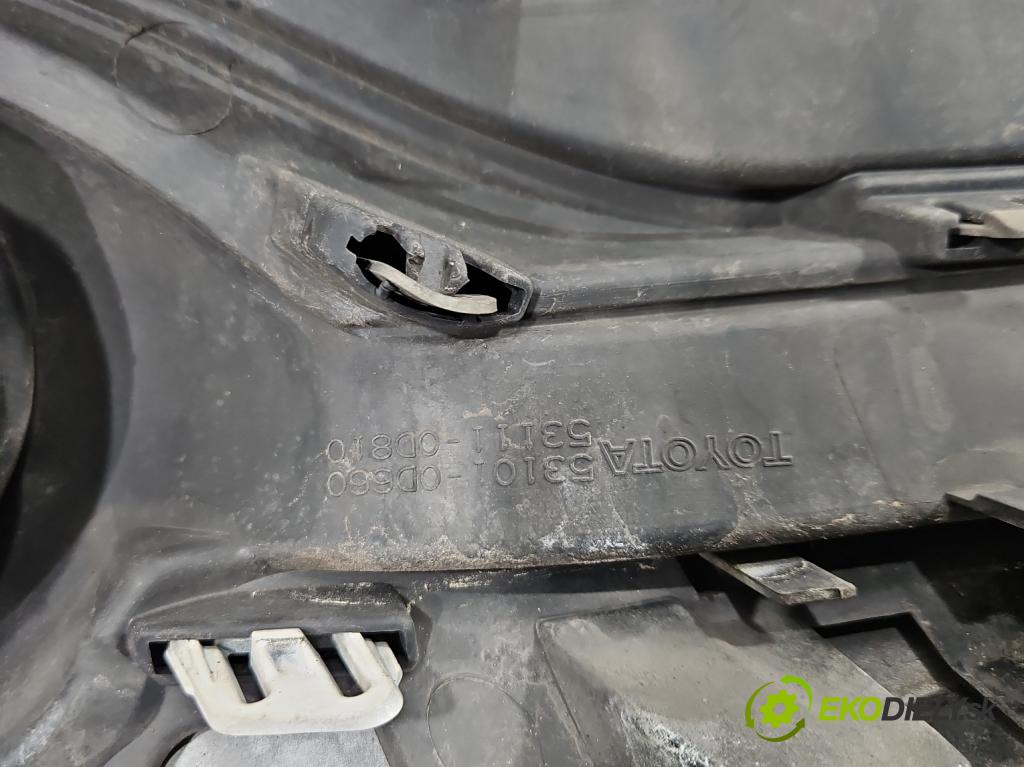 Toyota Yaris III 2011-2020 1.3 vvt-i 99 hp manual 73 kW 1329 cm3 5- mřížka 53101-0D660