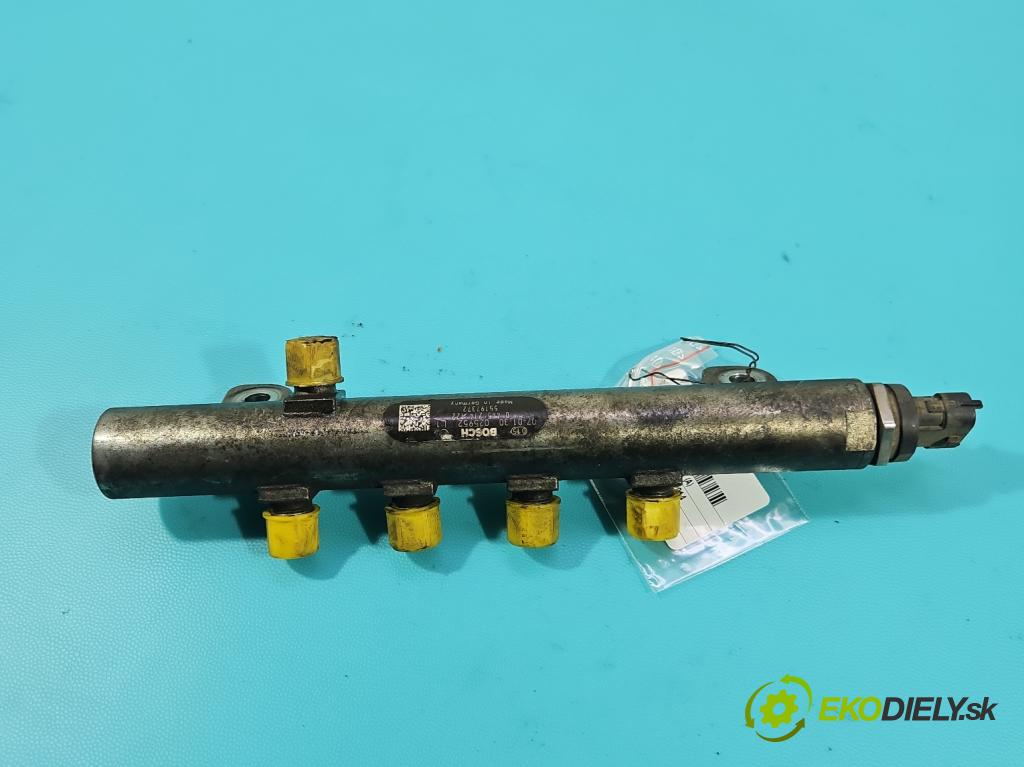 Opel Astra III 2004-2014 1.9 cdti 150 hp manual 110 kW 1910 cm3 5- lišta vstřikovací 0281002706 (Vstřikovací lišta)