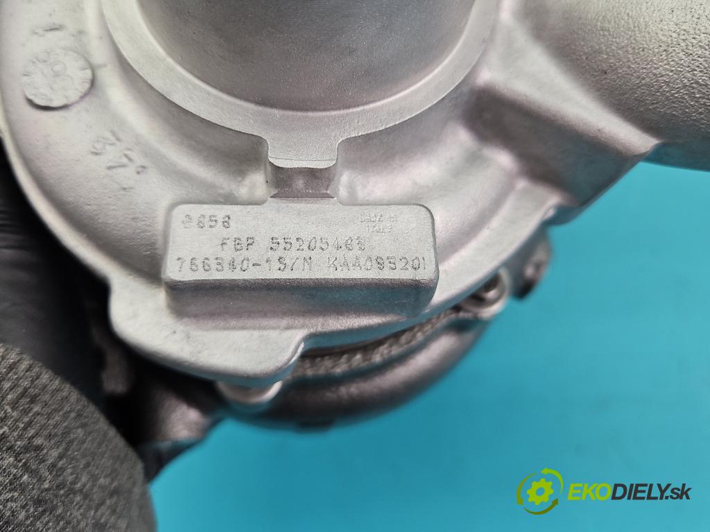 Opel Astra III 2004-2014 1.9 cdti 150 HP manual 110 kW 1910 cm3 5- turbodúchadlo, turbo repasovaná 766340-1