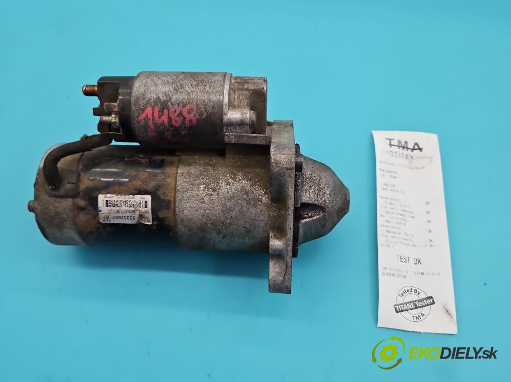 Opel Astra III 2004-2014 1.9 cdti 150 HP manual 110 kW 1910 cm3 5- štartér 55352882 (Štartér)