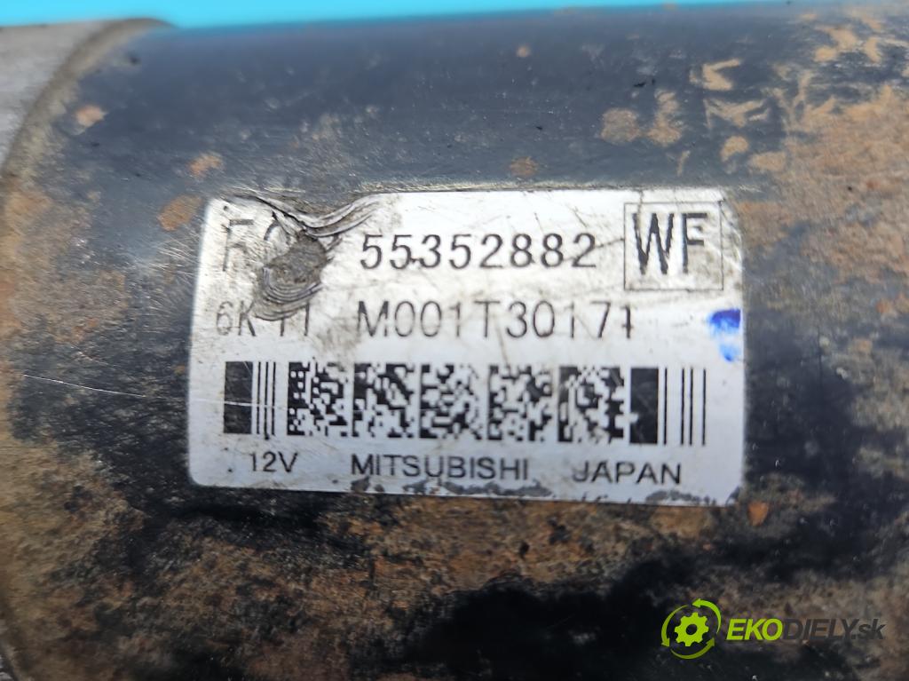 Opel Astra III 2004-2014 1.9 cdti 150 HP manual 110 kW 1910 cm3 5- štartér 55352882 (Štartér)