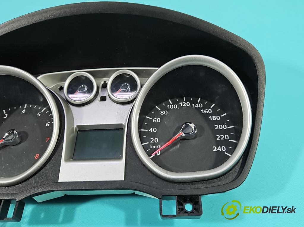 Ford Focus Mk2 2004-2011 1.6 16v 101 HP manual 74 kW 1596 cm3 3- prístrojovka/ budíky 8V4T-10849-EH (Prístrojová doska)