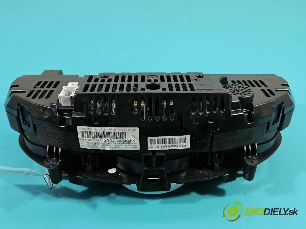 Mercedes E W212 2009-2016 2,2.0 cdi 136 HP automatic 100 kW 2143 cm3 5- prístrojovka/ budíky A2C53435305 (Prístrojová doska)