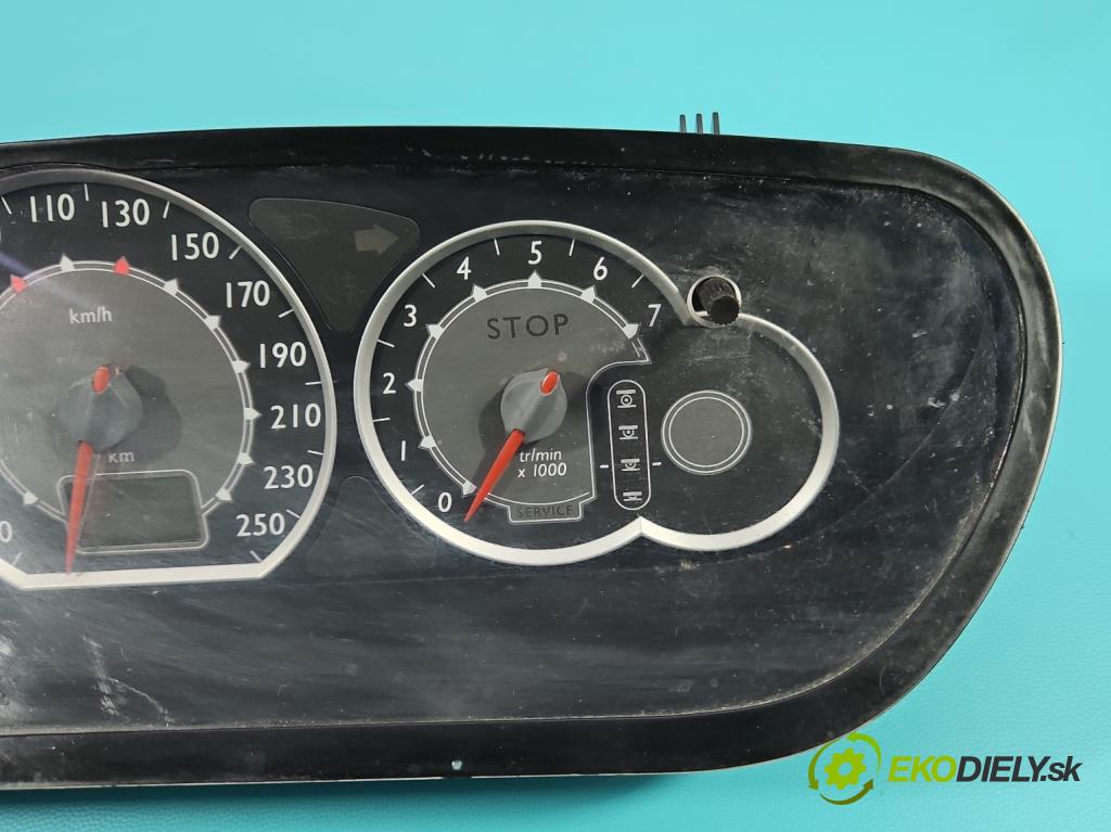 Citroen C5 I 2001-2008 1,8.0 16V 116 HP manual 85 kW 1749 cm3 5- prístrojovka/ budíky 9655608580 (Prístrojová doska)