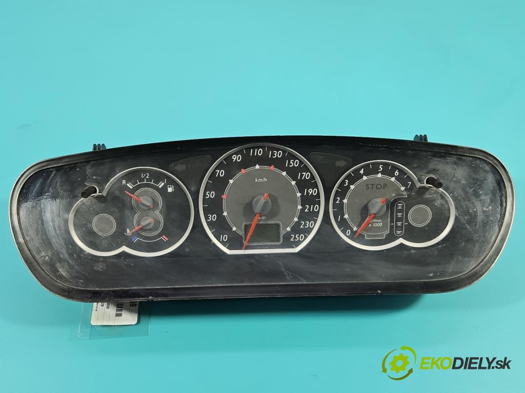 Citroen C5 I 2001-2008 1,8.0 16V 116 HP manual 85 kW 1749 cm3 5- prístrojovka/ budíky 9655608580 (Prístrojová doska)