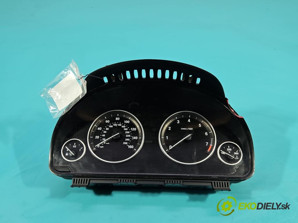 Bmw 5 F10 2010-2017 2.0 T 245KM automatic 180 kW 1997 cm3 4- prístrojovka/ budíky 9280481 (Prístrojová doska)