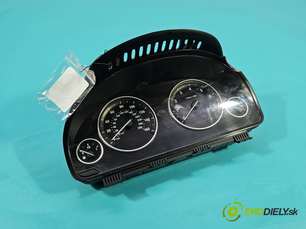 Bmw 5 F10 2010-2017 2.0 T 245KM automatic 180 kW 1997 cm3 4- prístrojovka/ budíky 9280481 (Prístrojová doska)