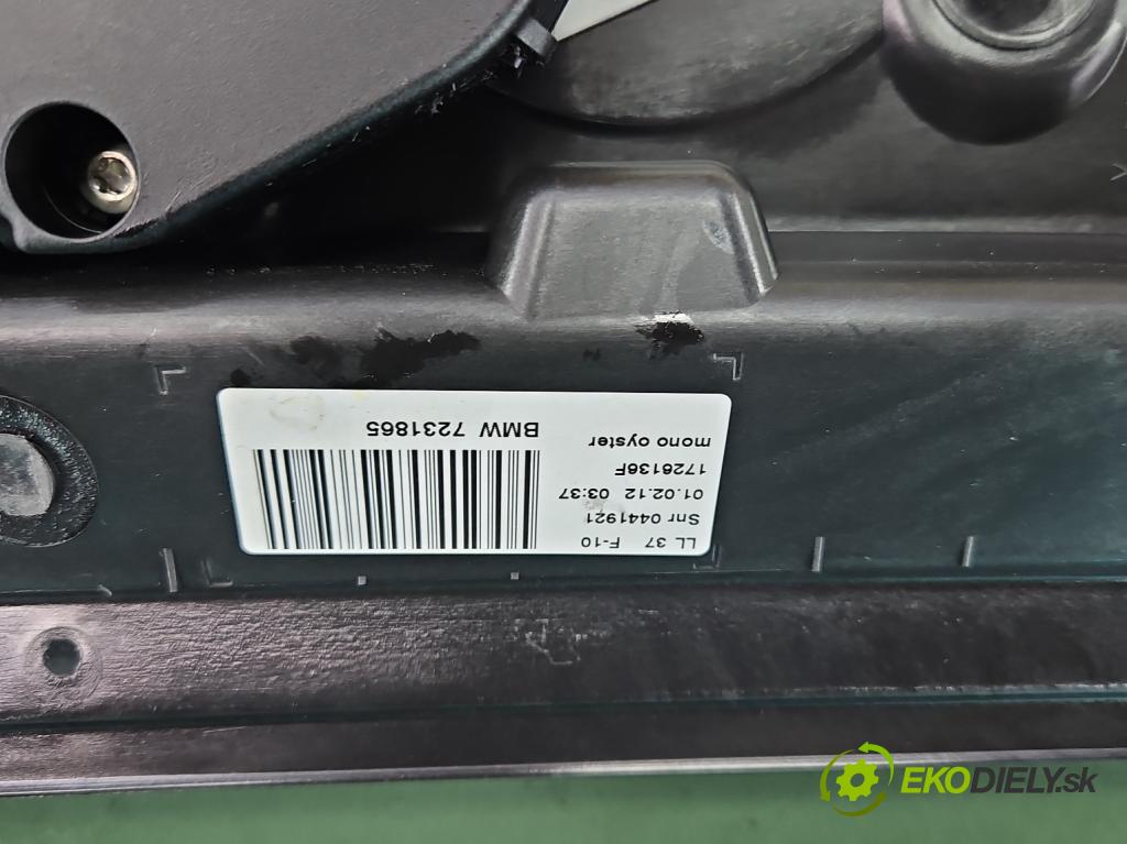 Bmw 5 F10 2010-2017 2.0 T 245KM automatic 180 kW 1997 cm3 4- Střešní okno: 7231865 (Sklo karoserie)