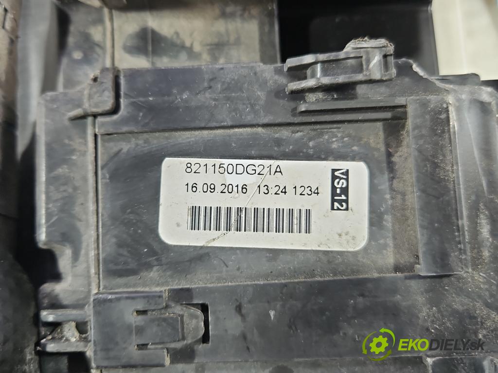 Toyota Yaris III 2011-2020 1.3 vvt-i 99 hp manual 73 kW 1329 cm3 5- skříňka pojistková 821150DG21A (Pojistková skříňka)