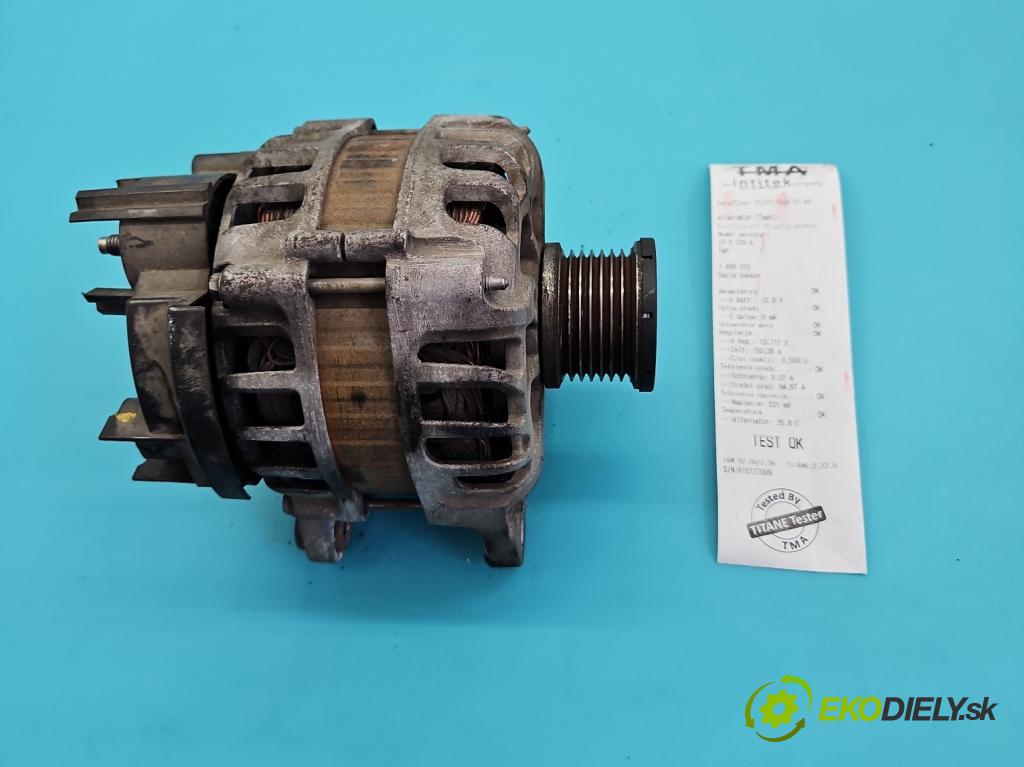 Dacia Dokker 2012- 1.3 TCE: 102 HP manual 75 kW 1332 cm3 5- Alternator 231005300R (Alternátor)