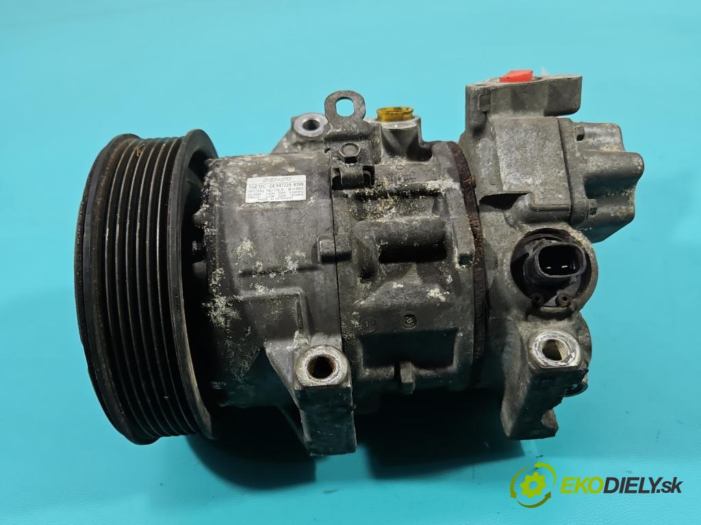 Toyota Corolla Verso II 2004-2009 2.2 D4D 177 HP manual 130 kW 2231 cm3 5- Kompresor: klimatizácie 447220-9399 (Kompresor klimatizácie)